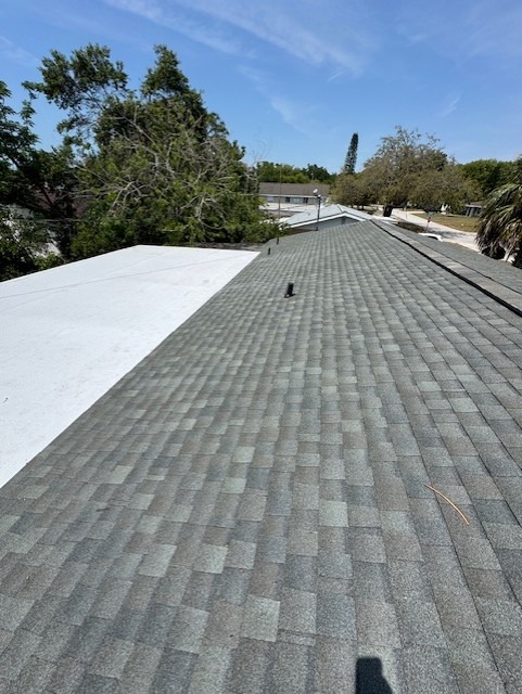 Asphalt shingle roof replacement