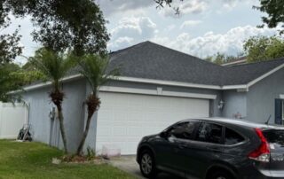 Asphalt shingle new roof replacement